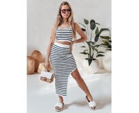 Dámský komplet SUMMERSA bílá Bílá, Univerzální