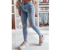 Dámské džíny slim fit SKINNIZA modré Modrá, S