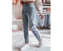 Dámské džíny slim fit SLIMEDEW modré Modrá, s34