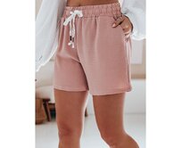 Dámské šortky NOT TOMORROW růžové Růžová, XL