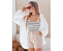 Dámské kraťasy HOT VIBE khaki Khaki, M