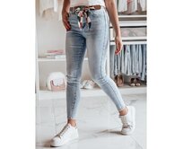 Dámské džíny MISSBELT modré Modrá, s28