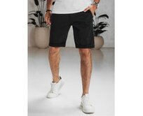 Pánské džínové šortky černé Černá, s35