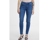 Modré dámské skinny fit džíny Modrá, 36