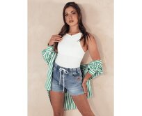 Dámské džínové šortky SIENA JEANS modré Modrá, XS