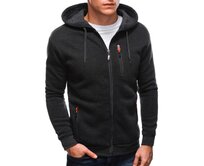 Pánská mikina KIMM tmavě šedá Tmavě šedá, 3XL