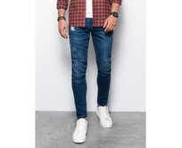 Pánské džíny SKINNY FIT modré Modrá, XXL