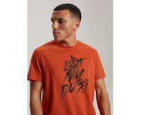 Pánské tričko s potiskem DKR D 0623 S1826 oranžové Oranžová, M