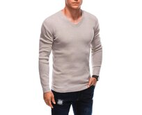 Pánský svetr E230 béžový Béžová, XXL/3XL