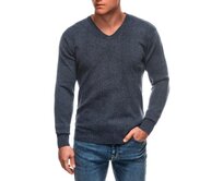 Pánský svetr E246 - tmavě modrý Námořnická modrá, XXL/3XL