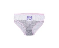 Dámské kalhotky s potiskem INTIMI bílé a růžové Vícebarevný, 122/128