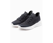 Pánské slip-on tenisky z lehkých materiálů V1 OM-FOKS-0149 grafitové Tmavě šedá, 41