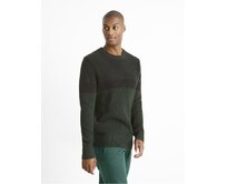 Svetr s pruhem Ceriblock Khaki, S