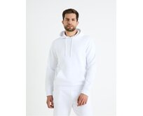 Mikina s kapucí Fesix Bílá, XL