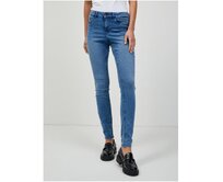 Modré skinny fit džíny Modrá, 40