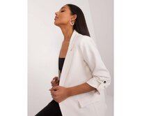 Dámské sako OCH BELLA s potiskem ecru Ecru, M