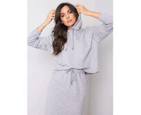 Dámská souprava Alishia RUE PARIS šedá Šedá, M