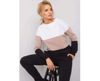 Dámský set Sandra RUE PARIS béžovo-černý Vícebarevný, L