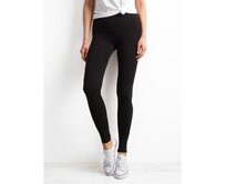 Dámské legíny BASIC černé Černá, L