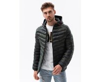 Pánská prošívaná bunda CODY maskáčová zelená Khaki, XL