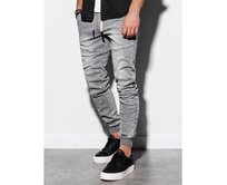 Pánské džíny joggers P551 šedé Šedá, L