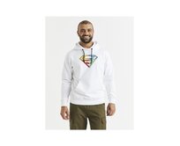 Mikina Superman Bílá, S