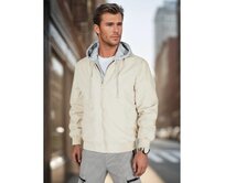 Pánská bunda bomberka s kapucí bílá Bílá, M