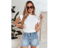 Dámské džínové šortky LOVEDENIM Modrá, S/38