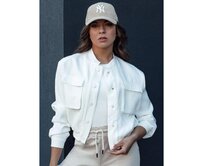 Dámská bunda PRIEV bílá Bílá, S