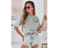 Dámské džínové šortky se zirkoniemi LIKE A STAR modré Modrá, S