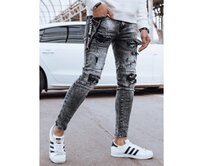 Pánské džíny černé Černá, 30/44