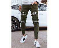 Pánské džíny zelené Zelená, 34/48