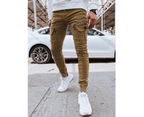 Pánské džíny cargo kamelové Karamelová, 34/48