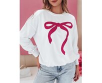Dámská mikina oversize SOFTTIE bílá Bílá, Univerzální