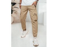 Pánské cargo kalhoty khaki Khaki, M