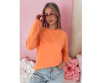 Dámská mikina LUMIVIA oranžová Oranžová, Univerzální