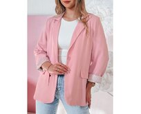 Dámské sako RESIDAL, jedna velikost, oversize, růžová Růžová, Univerzální
