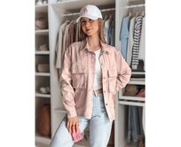 Dámská přechodová bunda one size s hvězdami STRASHINE borůvková Růžová, Univerzální