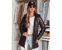 Dámská přechodová bunda oboustranná MOTOROMI černá Černá, S