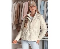 Dámská přechodová prošívaná bunda MARISSIA bílá Bílá, S