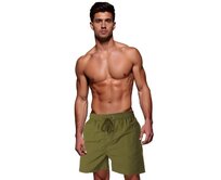 Pánské plavky olivové Olivová, XXL