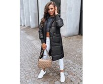 Dámská bunda oversize NADIA černá Černá, Univerzální