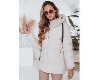 Dámská zimní bunda SALVONA khaki prošívaná Khaki, S