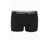 Pánské boxerky U385 černé Černá, XXL