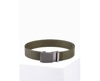 Pánský pásek A849 khaki Khaki, Univerzální, Univerzální cm