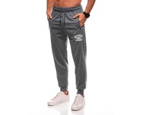 Pánské tepláky P1503 - šedé Šedá, XXL