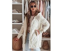 Dámská prošívaná přechodová bunda LIVIANA, bílá Bílá, S