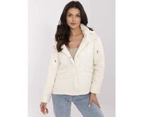Krémová přechodová bunda s prošíváním Ecru, S