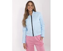 Světle modrá přechodová bunda bomber Světle modrá, Univerzální