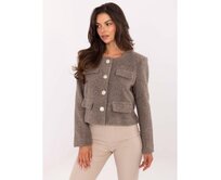 Fango sako s ozdobnými knoflíky RUE PARIS Vícebarevný, L/XL